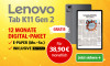 Lenovo Tab K11 Gen 2 gratis zum 12-Monats Digital-Paket mit E-Paper und exklusiven digitalen Inhalten für 38,90€ monatlich. Jetzt sichern.