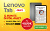 Werbebanner: Lenovo Tab gratis zum 12 Monate Digital-Paket mit E-Paper (Mo-So) für 40,90 € monatlich. Jetzt sichern!
